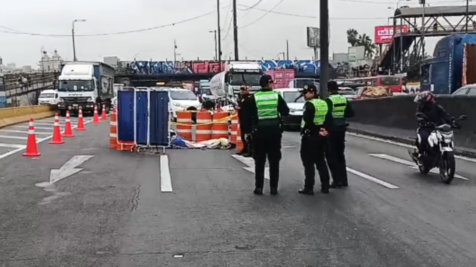 Dos jóvenes fallecieron cerca al puente Acho