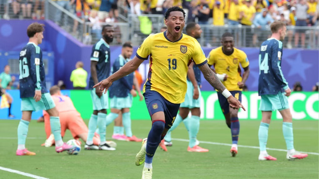 Ecuador venció 2-1 a Alemania