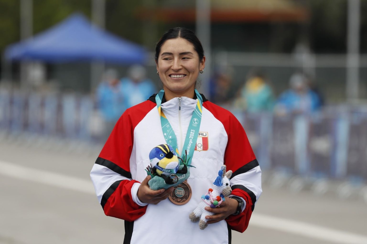 Evelyn Inga ganó oro en Colombia