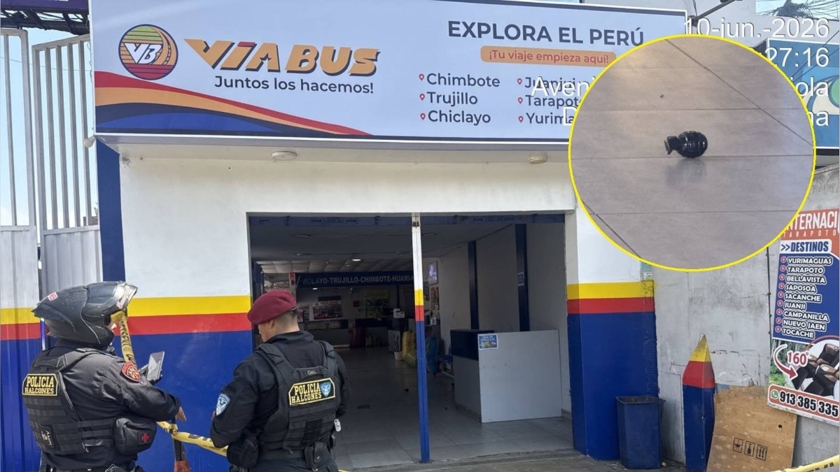 Los Olivos: Extorsionadores atacan agencia de transportes