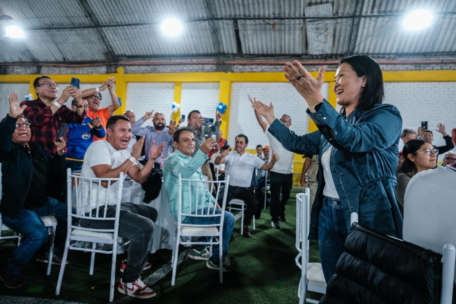 Keiko Fujimori: “Derrotamos al terrorismo e  hiperinflación y ahora vamos  a derrotar a la delincuencia”