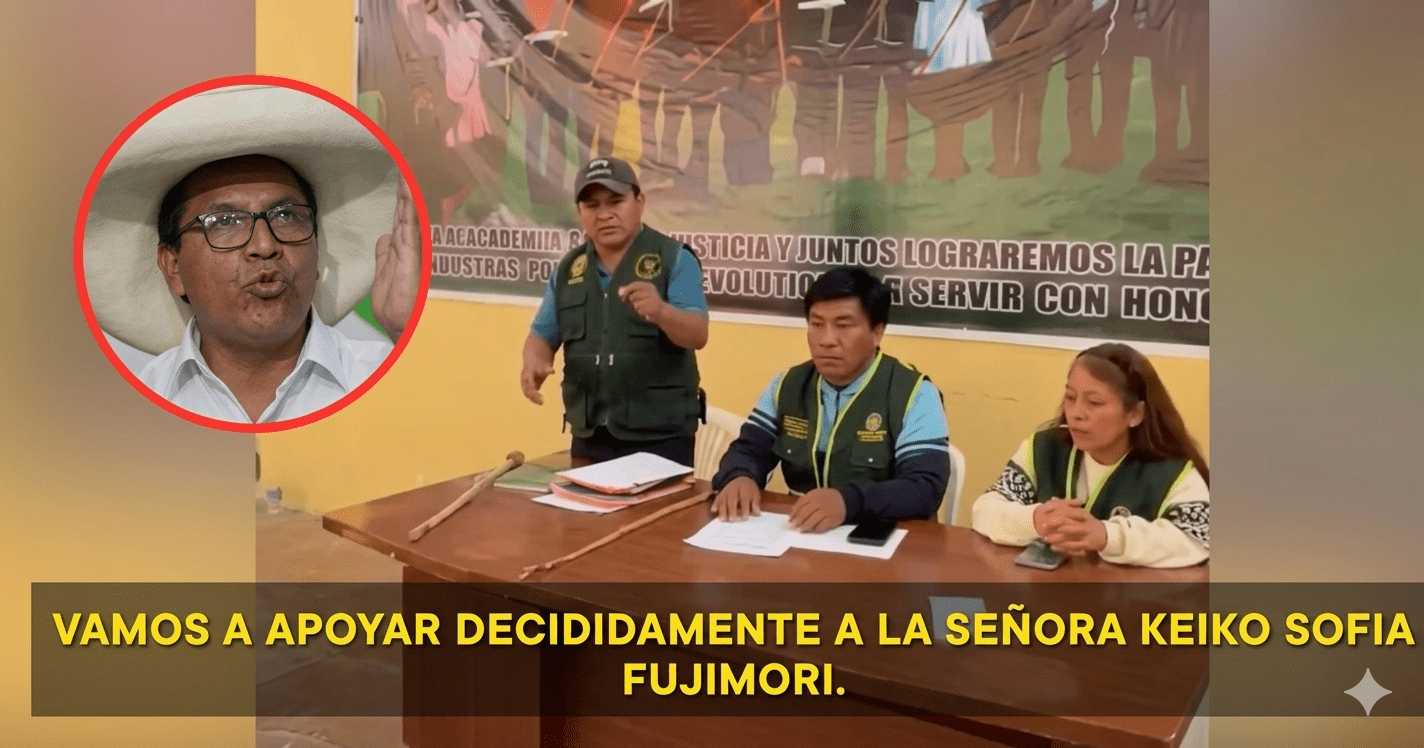 Ronderos de Cajamarca le dan la espalda a Sánchez