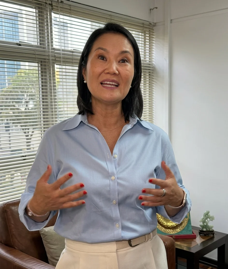 Keiko cuadra a Sánchez por azuzar protestas