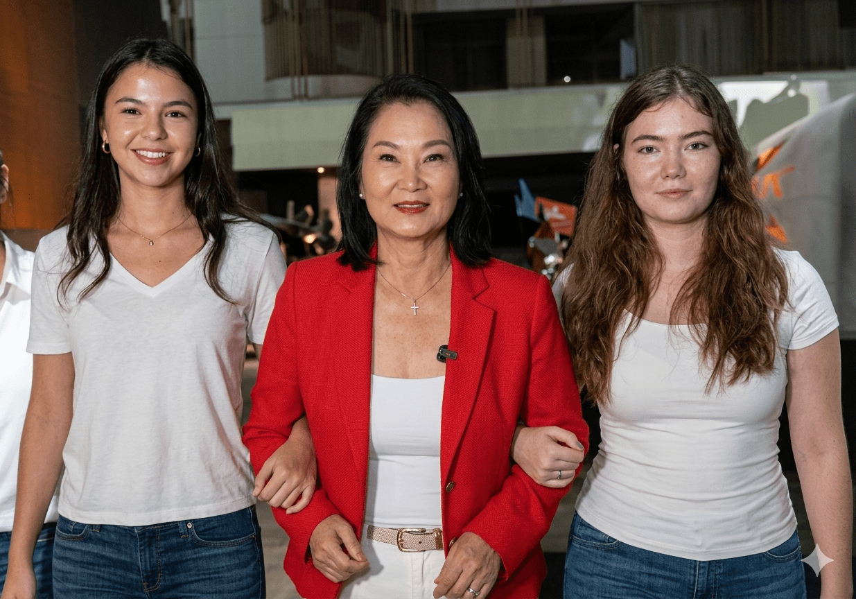Keiko cierra campaña con corazón de madre