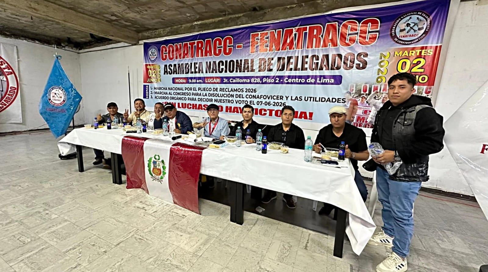 Gremios de construcción civil anuncian respaldo unánime a Keiko Fujimori