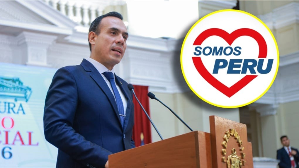 José Jerí renuncia a Somos Perú tras 13 años de militancia