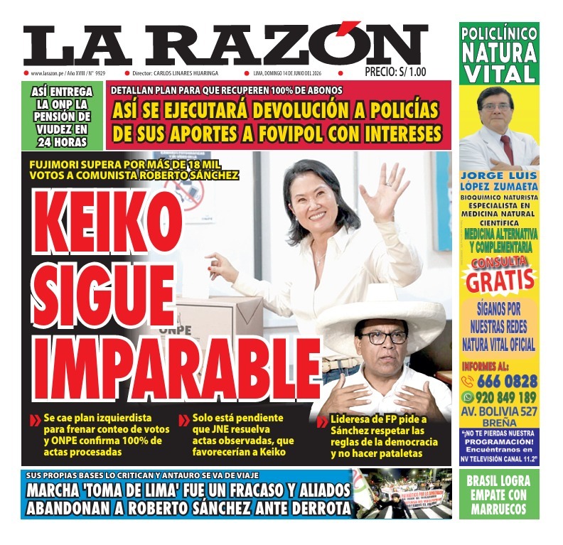 Ediciones Impresas 14/06/26