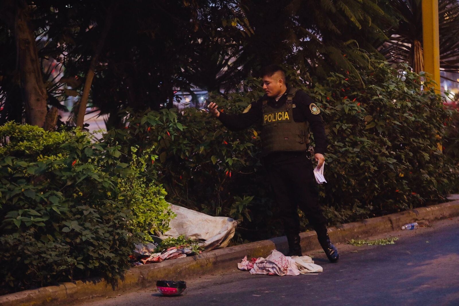 SMP: hallan cadáver de hombre dentro de costal