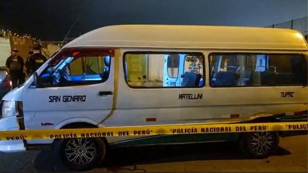 Chorrillos: Sicario se hizo pasar por pasajero y mató a chofer de combi