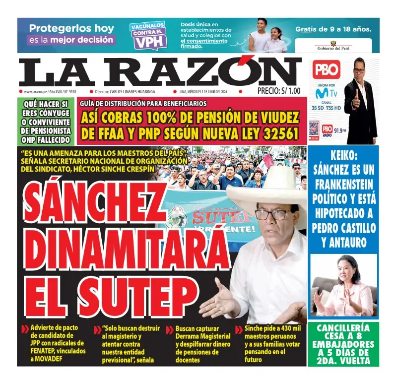 Ediciones Impresas 3/06/26