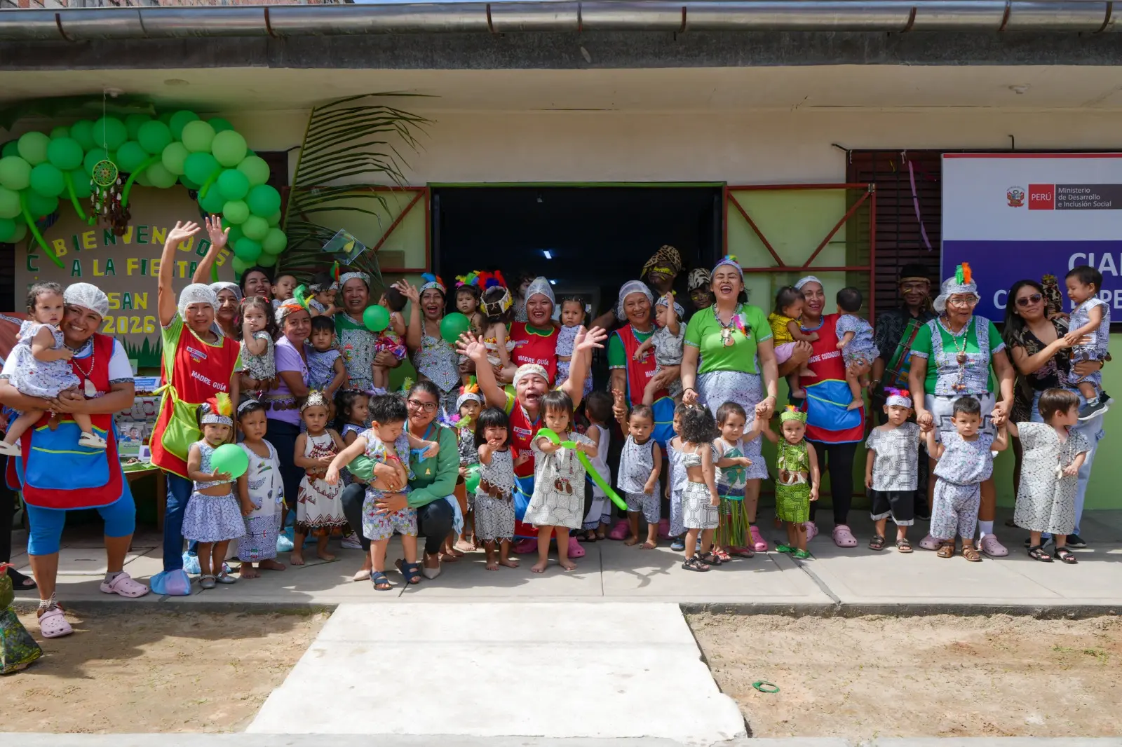 Iquitos: más de 50 niñas y niños del centro infantil César López de Cuna Más celebran la fiesta de San Juan