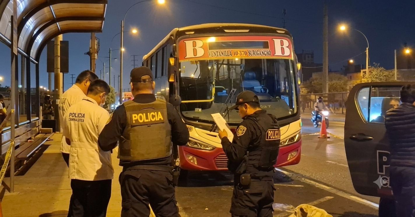 Falso pasajero disparó  a chofer de bus ‘Roma’
