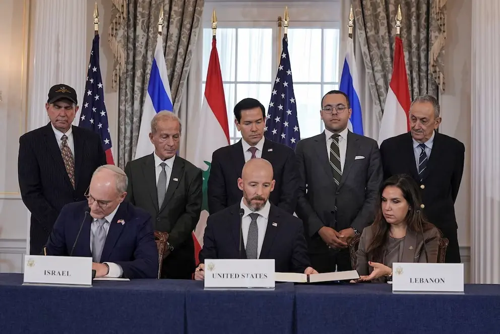 EEUU, Israel y Líbano firmaron un acuerdo