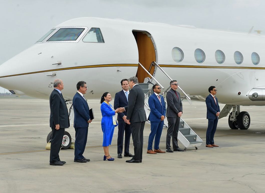 Delegación de Estados Unidos llega al Perú para la toma de mando presidencial