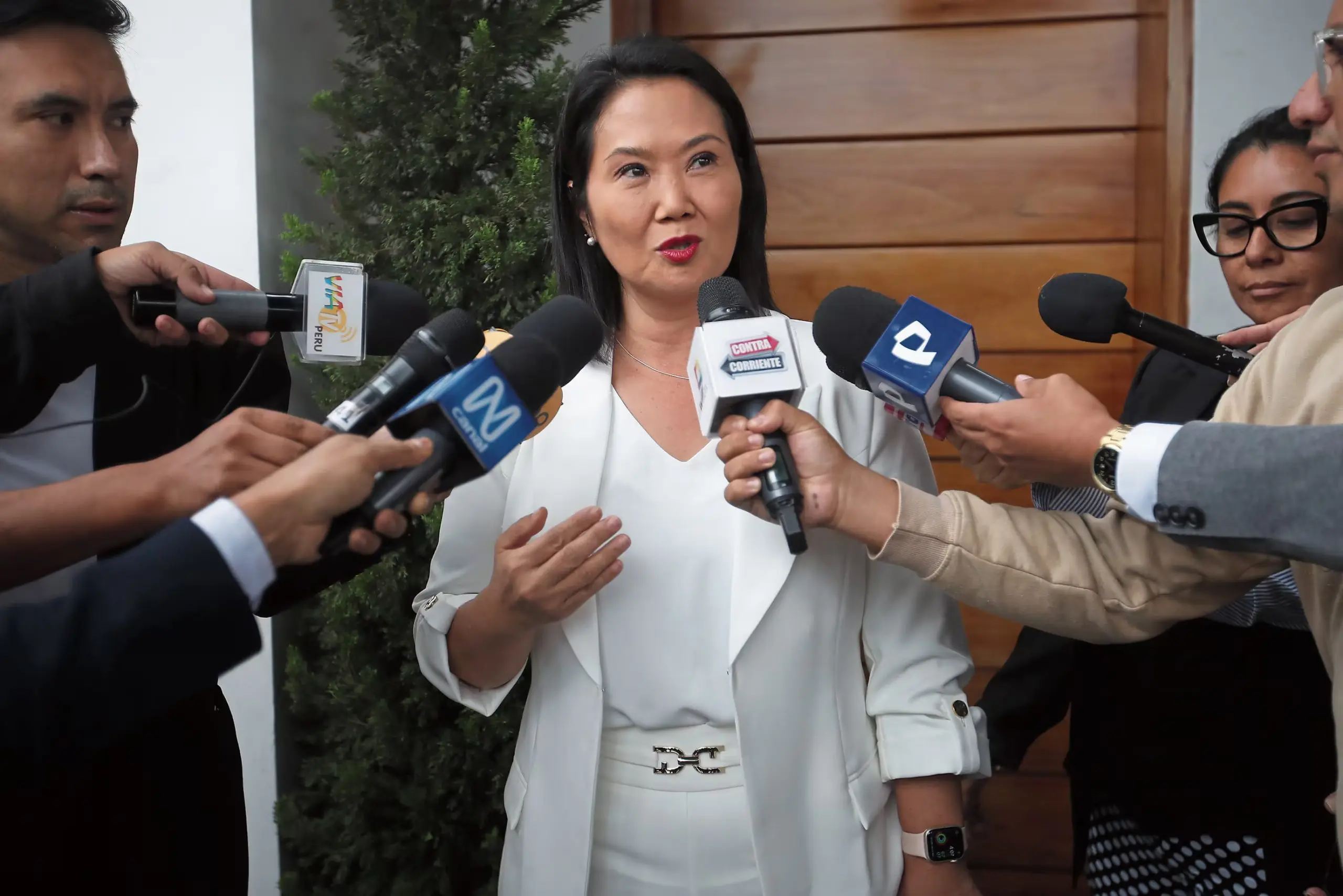 Keiko anuncia fortalecimiento de las relaciones con EE.UU.