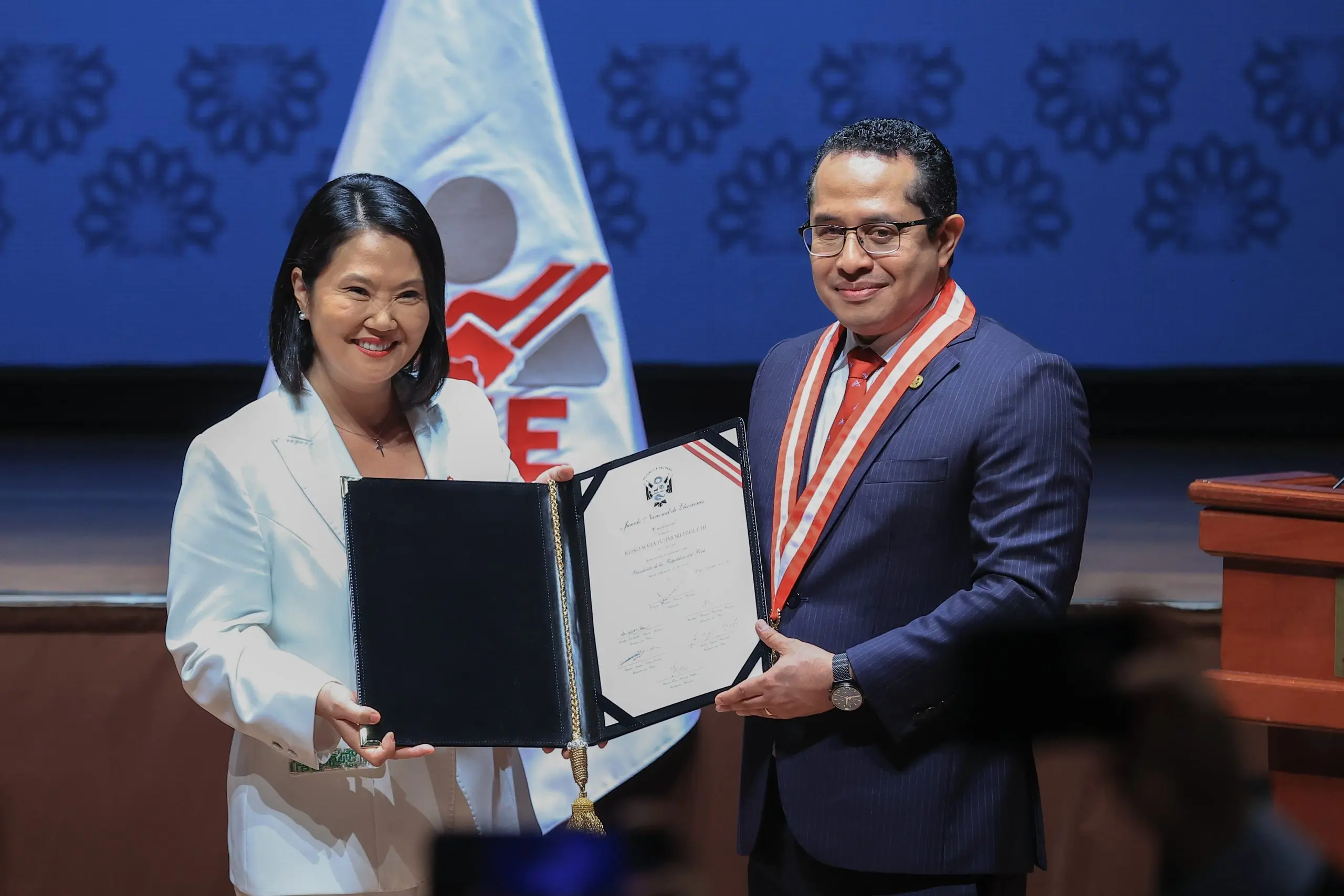 Keiko: Inicia nueva etapa que estará marcada por el progreso y la paz