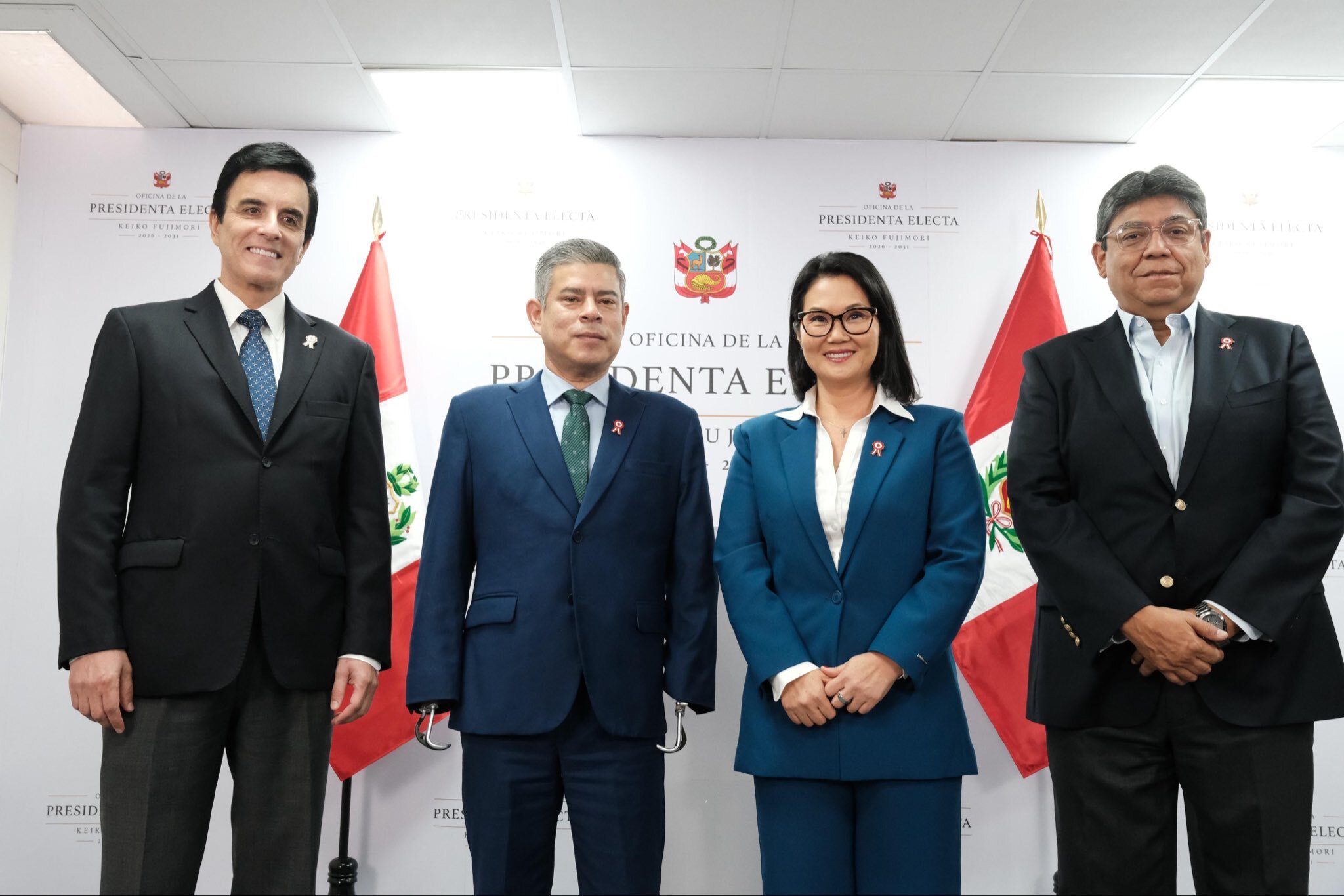 Keiko: Galarreta será premier, Elmer Cuba irá al MEF y Carlos Espá será el canciller