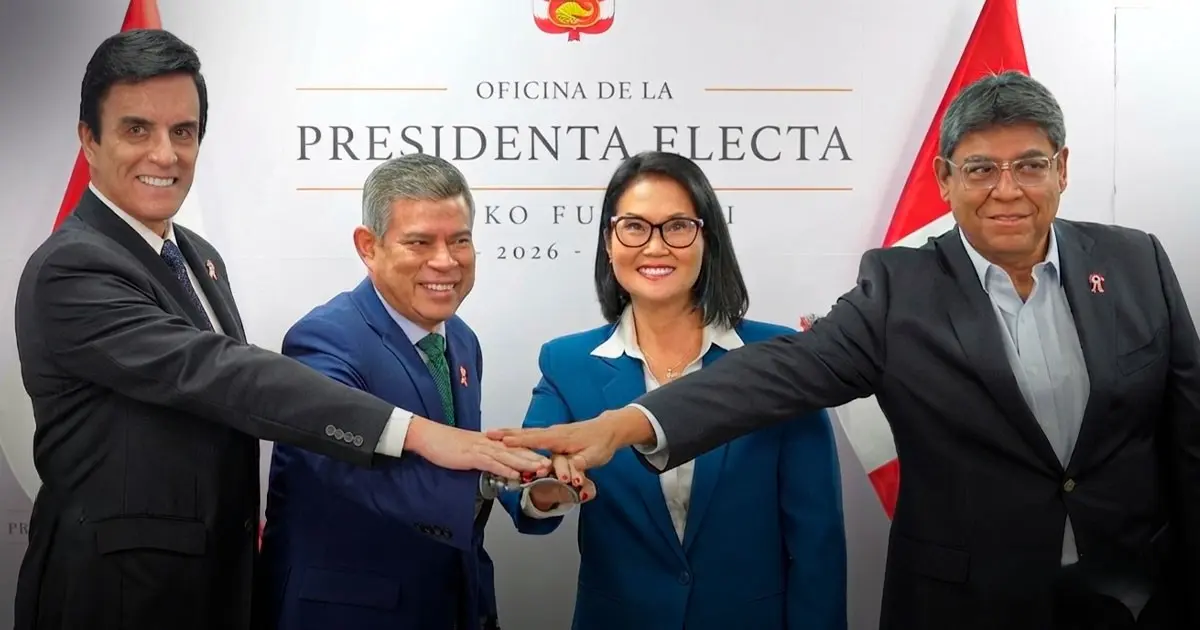 Keiko Fujimori confirma a Luis Galarreta, Elmer Cuba y Carlos Espá en su primer Gabinete