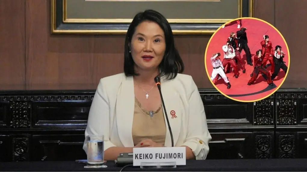 Keiko Fujimori quiere recibir a BTS en Palacio durante su gira por el Perú