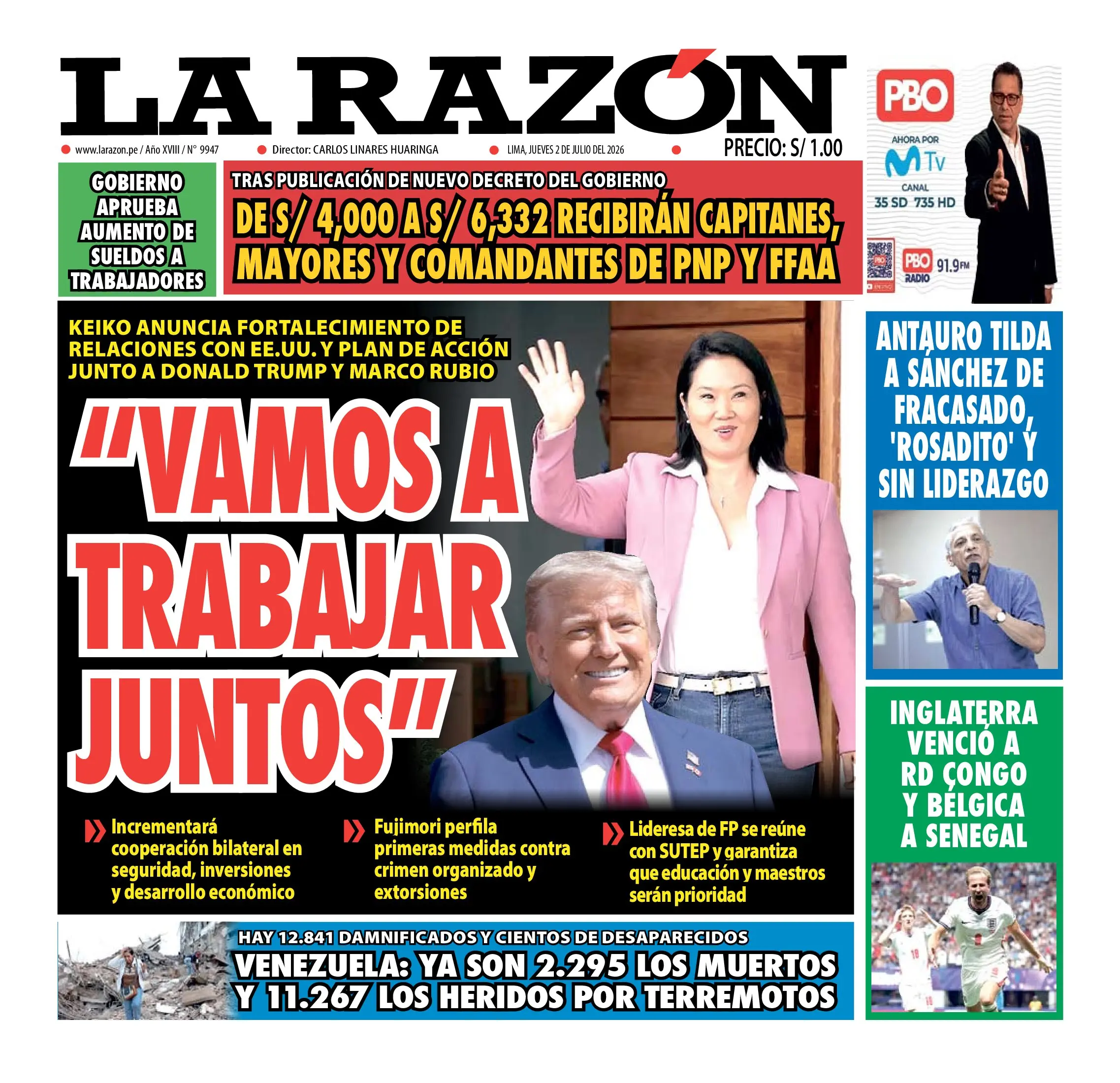 Ediciones Impresas 2/07/26