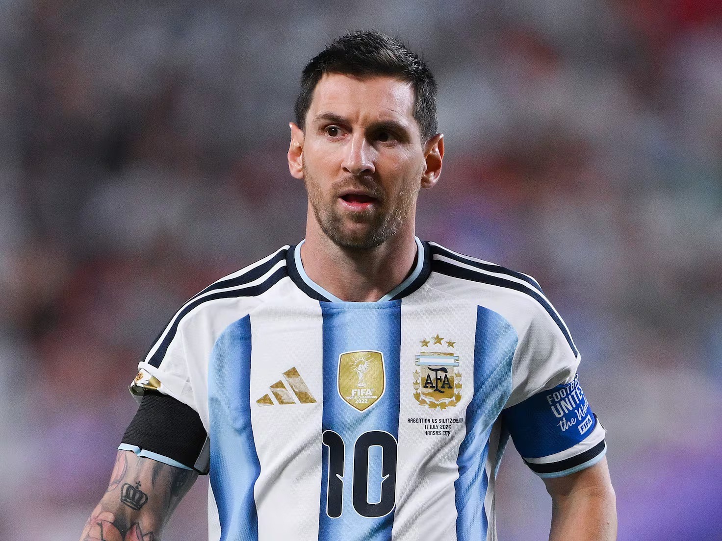 Lionel Messi: «Jugar contra Inglaterra es especial»