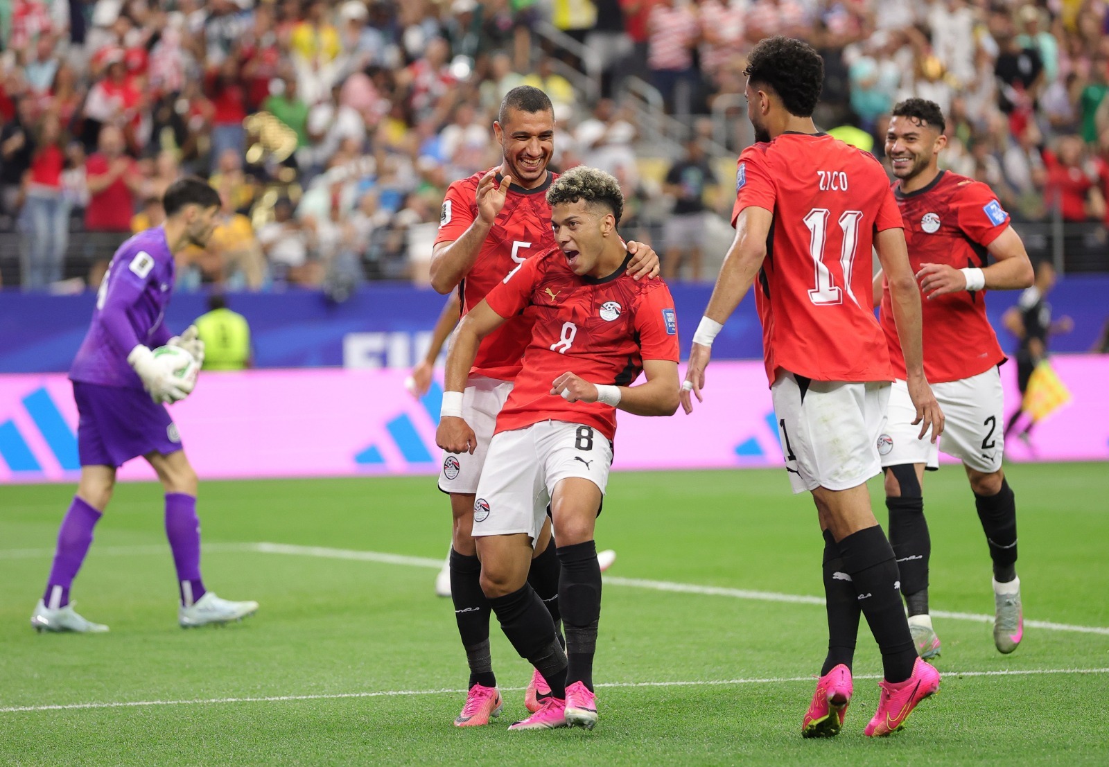 Egipto ganó en los  penales a Australia