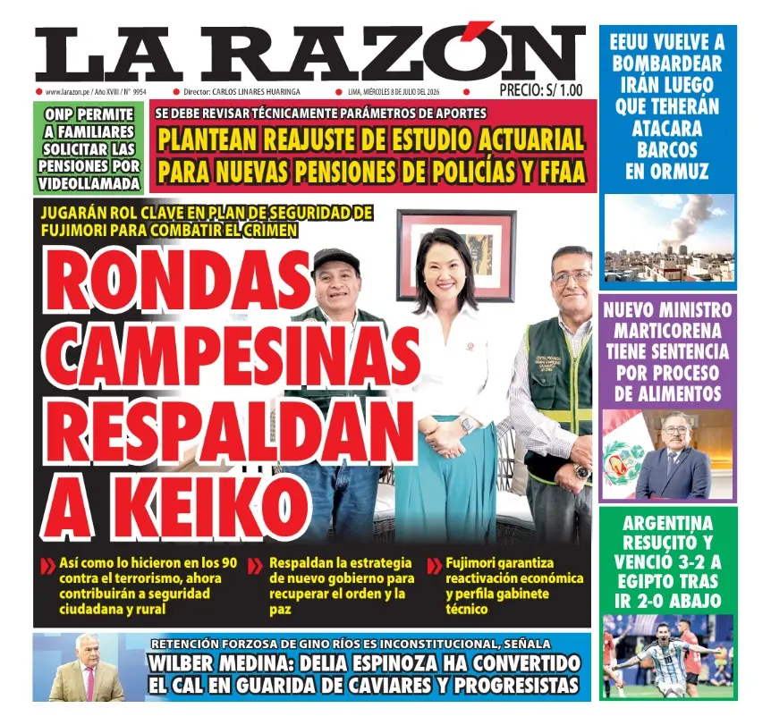 Ediciones Impresas 8/07/26
