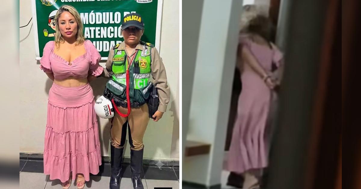 Fiscal agrede a policías y termina detenida tras intervención en Piura