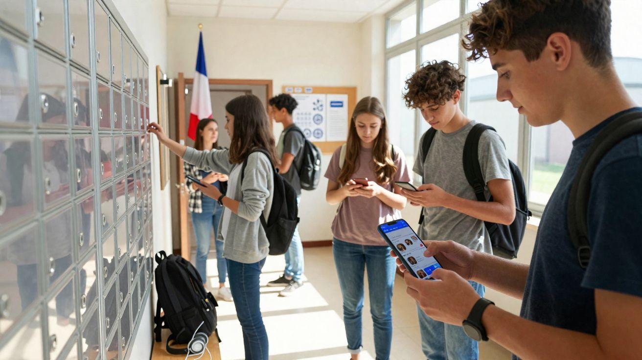 Francia prohibirá redes sociales a menores de 15 años