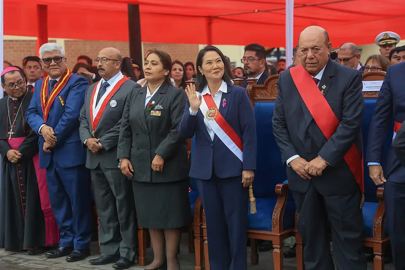 Keiko Fujimori participó en ceremonia por los 97 años de la reincorporación de Tacna al Perú