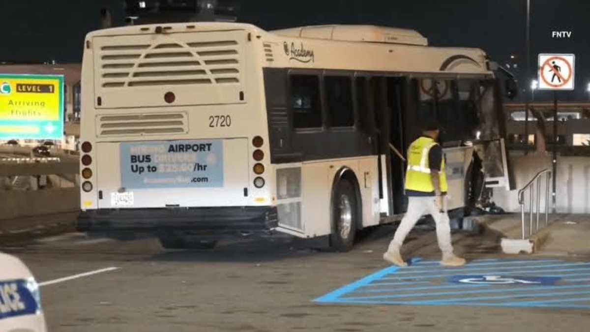 EE.UU.: Accidente de autobús en aeropuerto de Newark deja 13 heridos