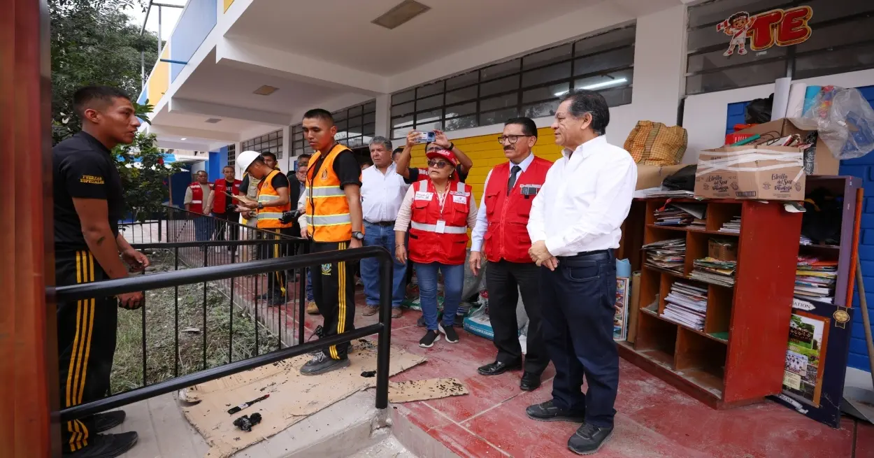 Colegios afectados por lluvias en Lima Sur reanudan clases este lunes