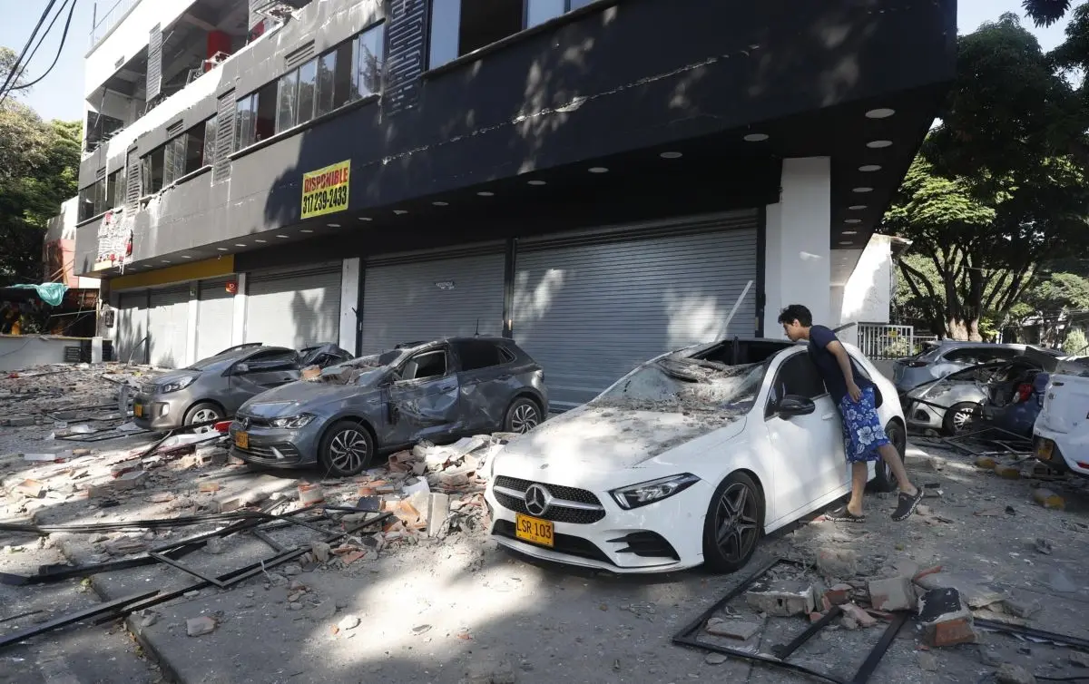 Colombia: Sismo de magnitud 7.4 deja heridos y daños en varias ciudades