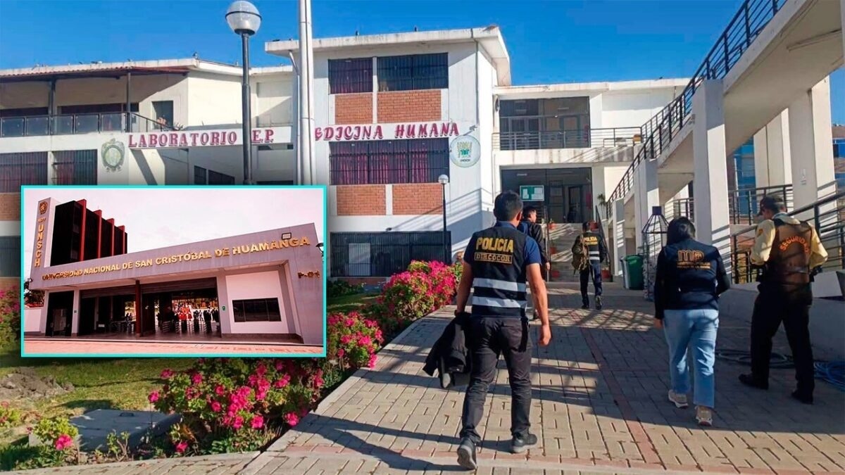 Ayacucho: Detienen a director de Medicina de la UNSCH por presunto cobro de hasta S/ 7 500 a alumnos