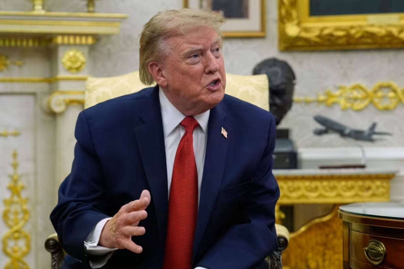 Trump: no hay diálogo en curso ni previsto con Irán