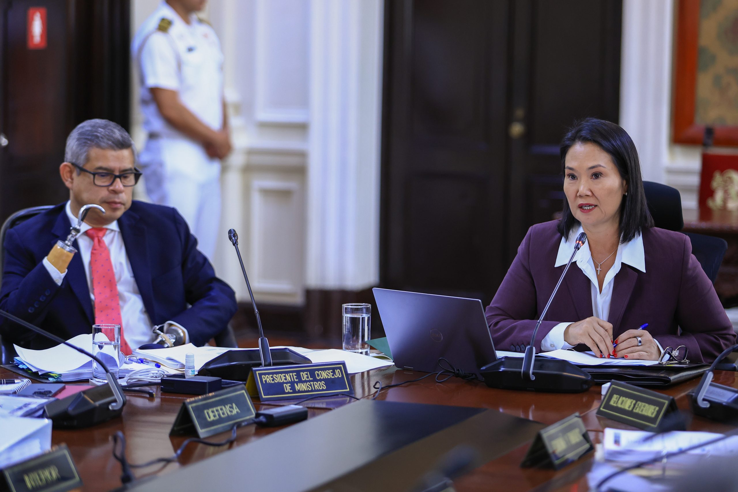 Fujimori lideró gabinete que aprobó pedido de facultades legislativas