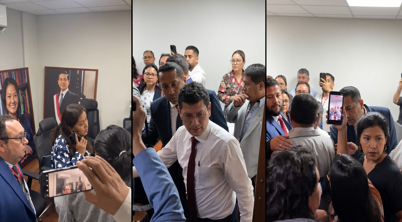 Ahora Nación y Fuerza Popular se enfrentan por oficinas del Congreso