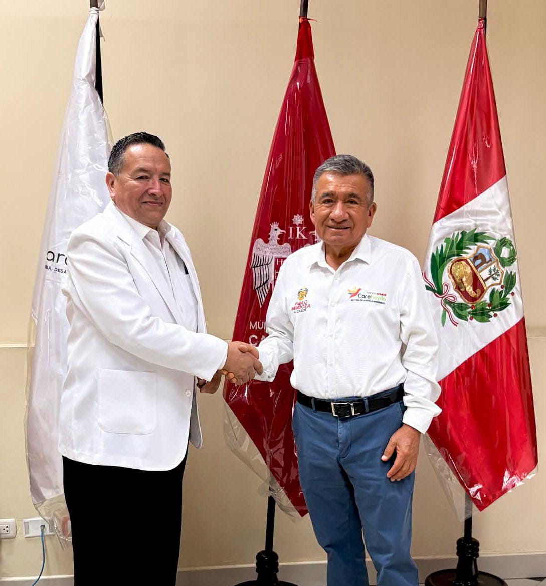 Mendoza Cueva consolida obras clave en Carabayllo