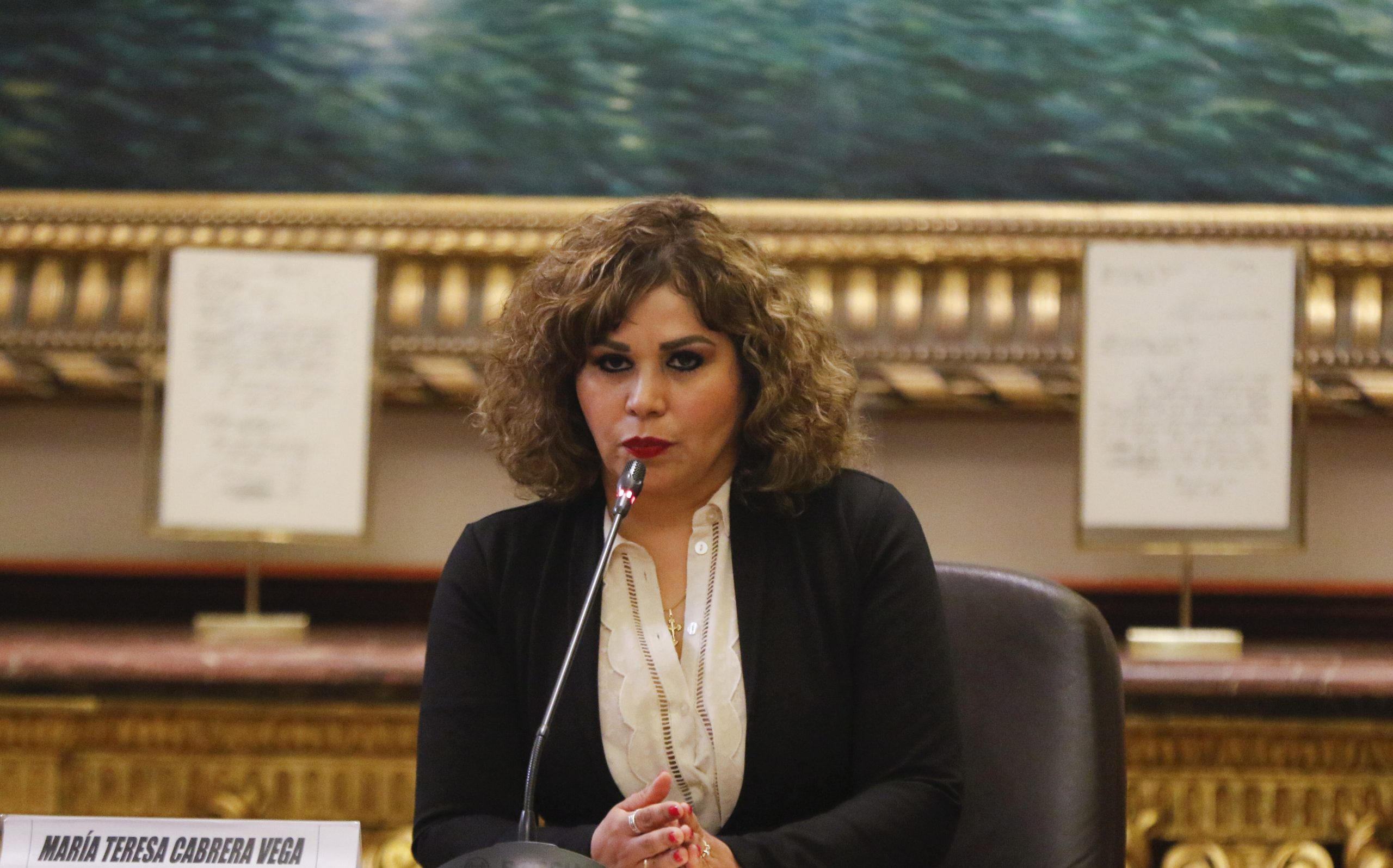 Presidenta de la JNJ sepulta a Marita Barreto, Concepción Carhuancho y Piero Corvetto