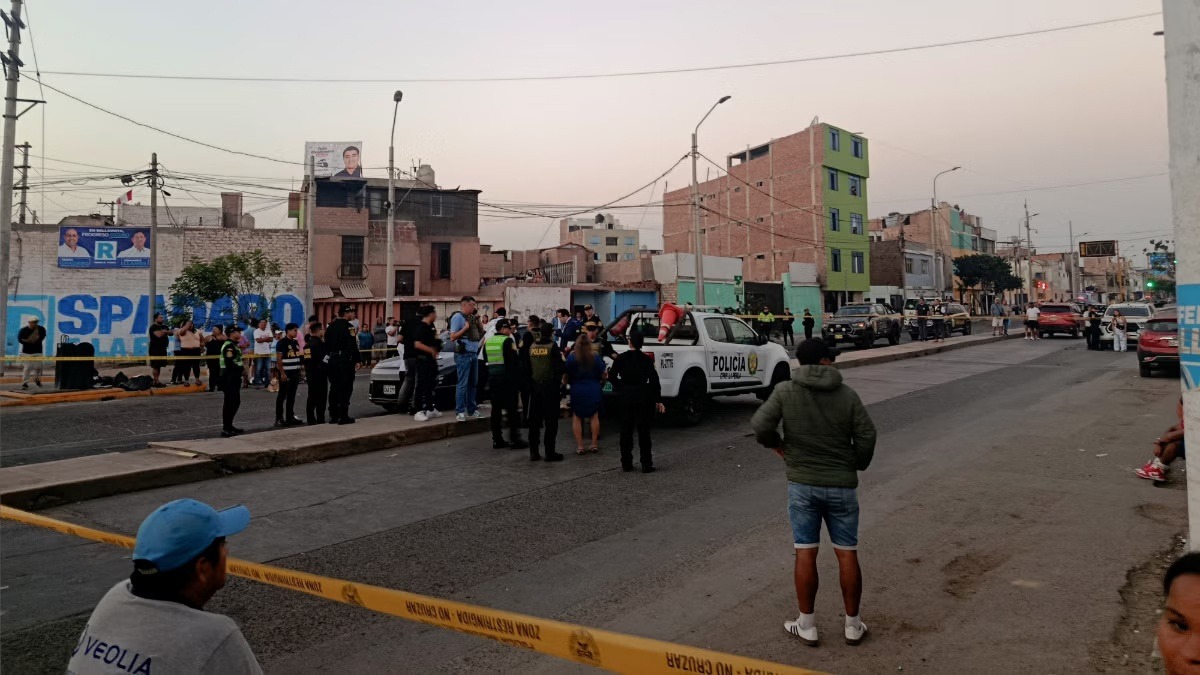 Hombre es acribillado tras dejar a su hijo en el colegio