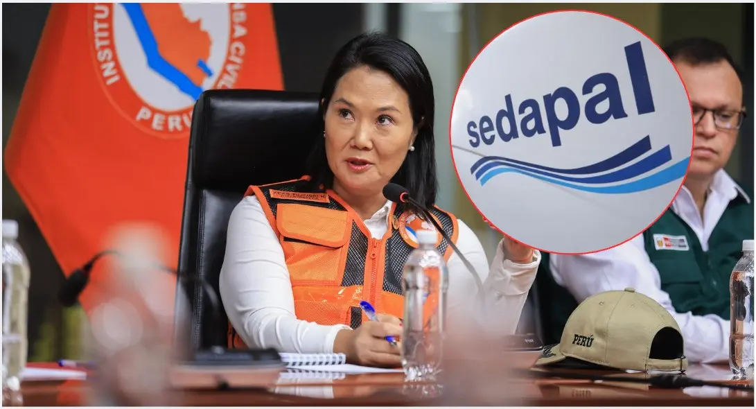 Keiko Fujimori anuncia reestructuración de Sedapal