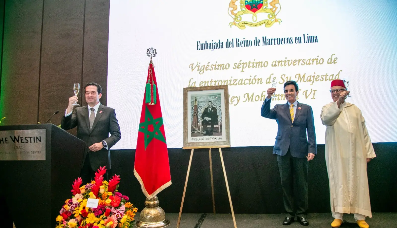 Marruecos deslumbró a Lima con celebración histórica y memorable