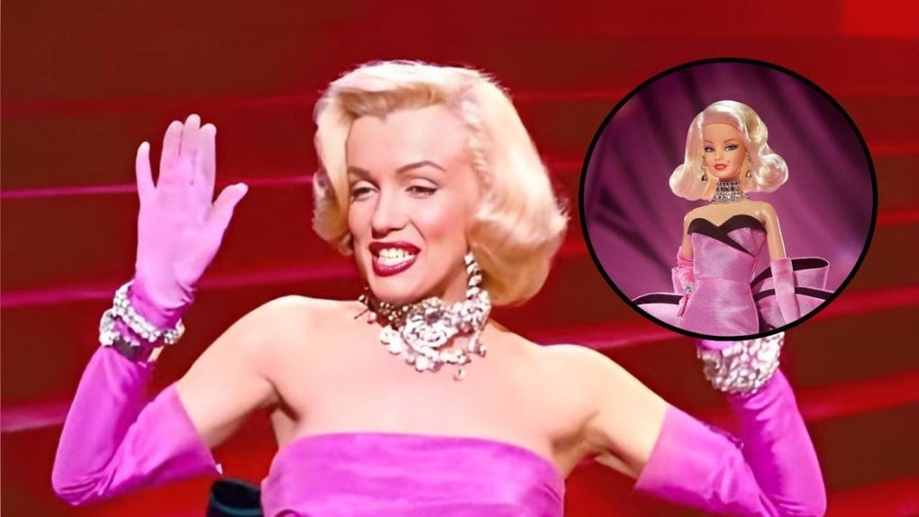 Mattel presenta nueva Barbie inspirada en Marilyn Monroe por su centenario