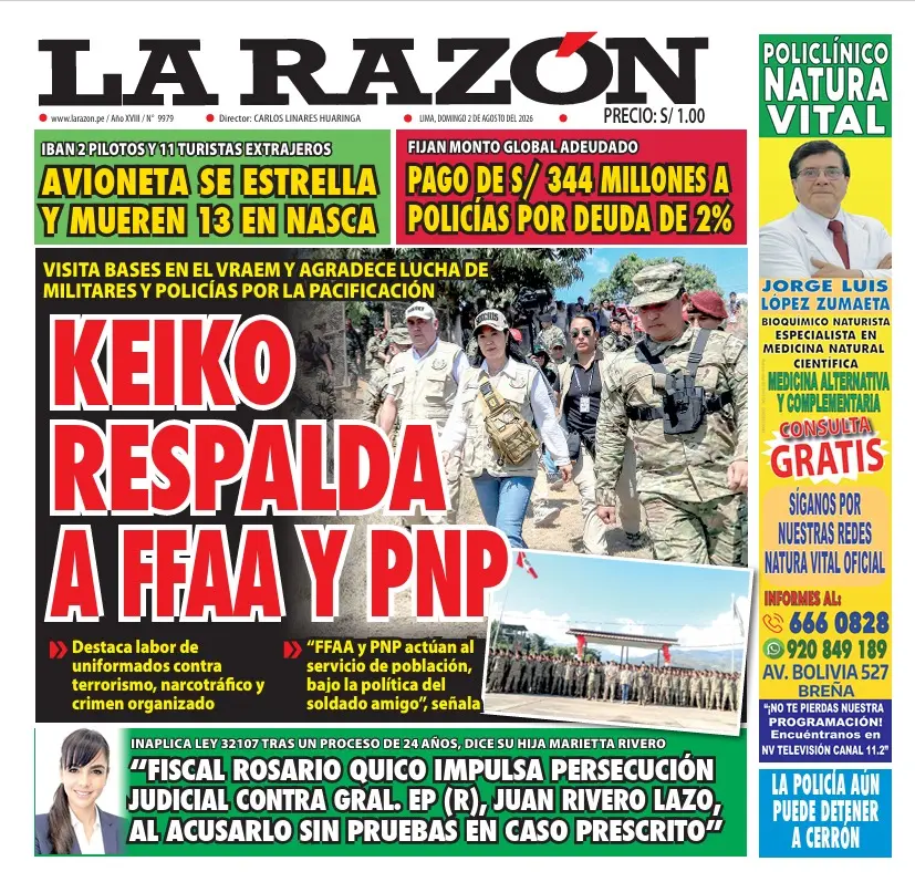 Ediciones Impresas 02/08/26