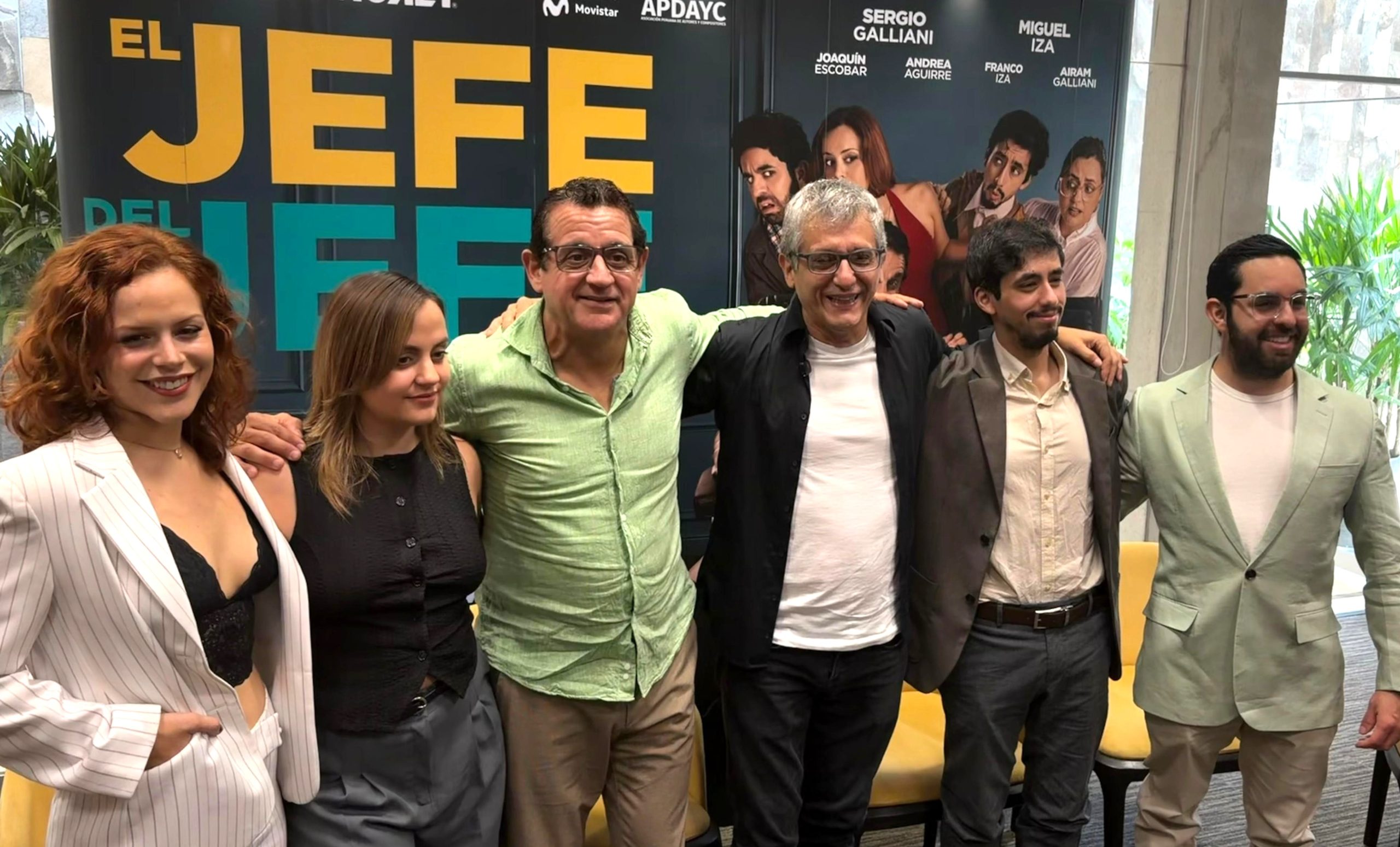 Sergio Galliani y Miguel Iza llegan al teatro con ‘El Jefe del Jefe’