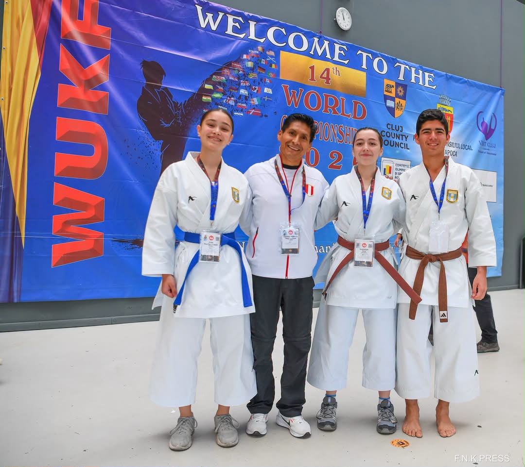 Iska Perú conquista siete medallas en el campeonato mundial de karate WUKF 2026