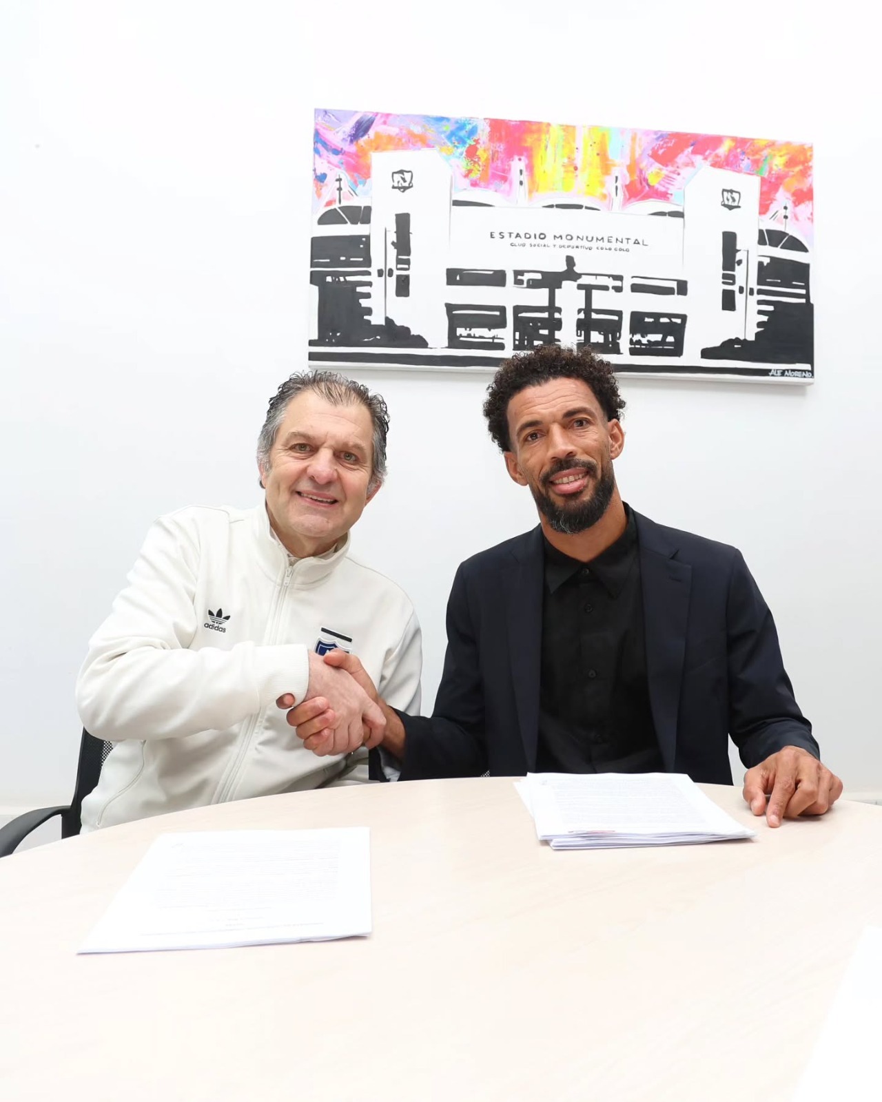 Vozinha firmó  por Colo Colo
