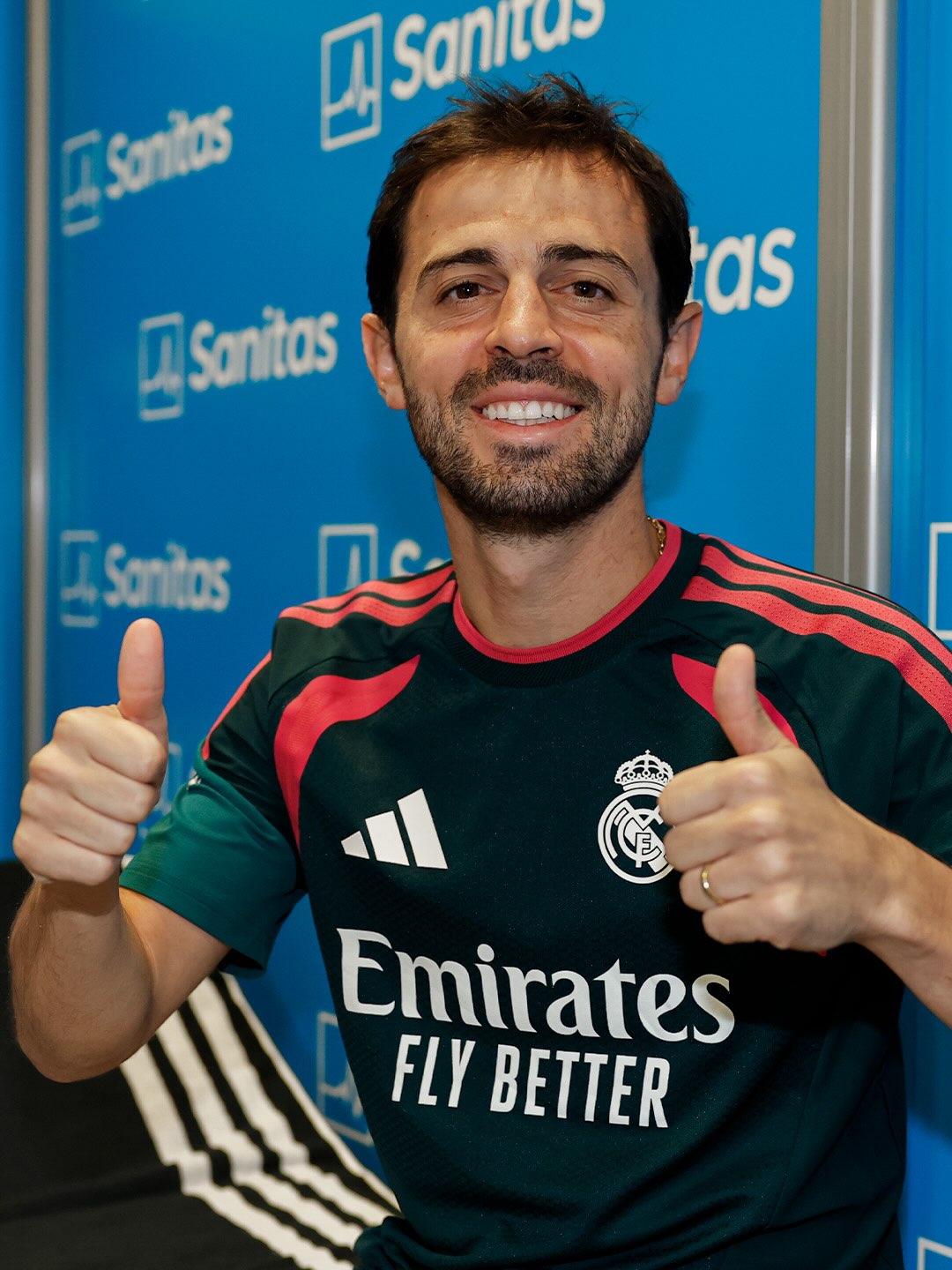 Bernardo Silva se  unió al Real Madrid