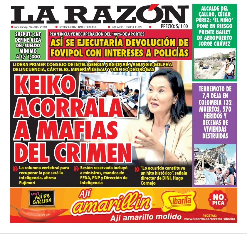 Ediciones Impresas 11/08/26