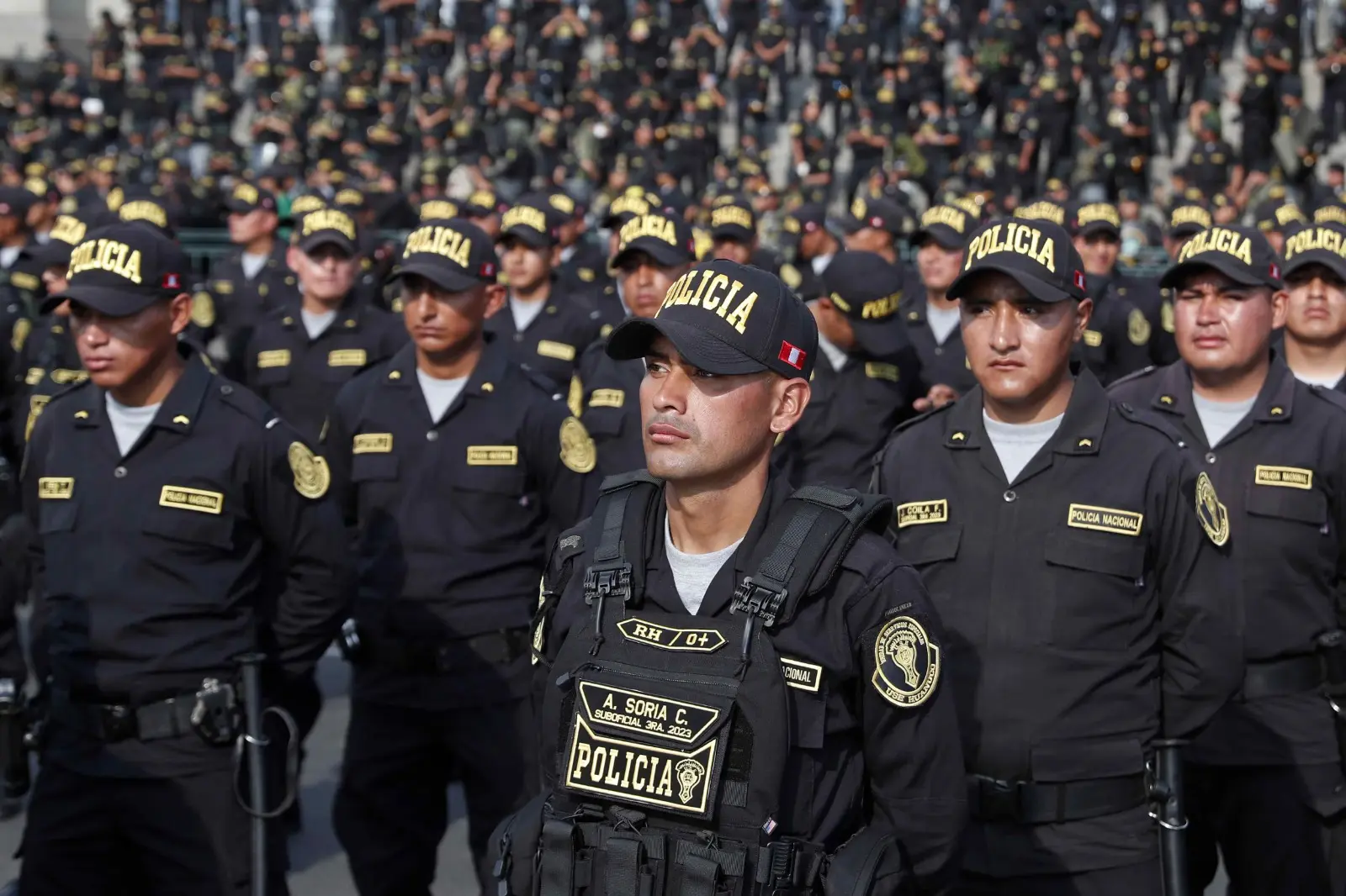 policía